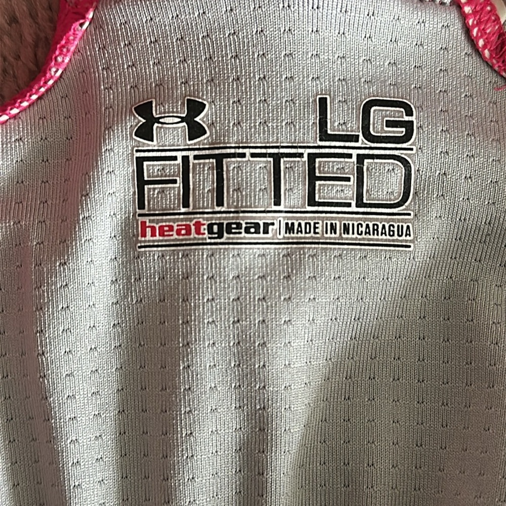 Under Armour Pink Fitted Workout Tanktop - Picture 3 of 8